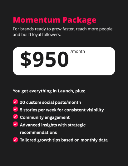 Pricing package 2